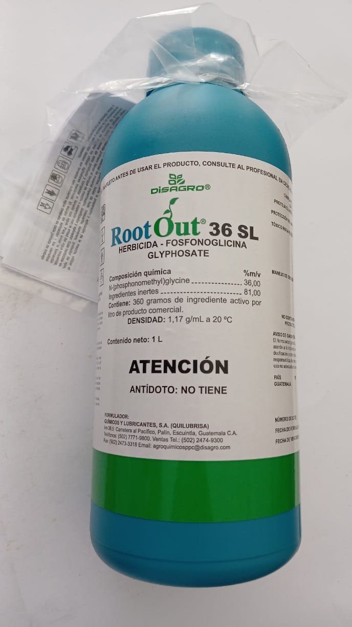 ROOT OUT 36 SL GLIFOSATO HERBICIDA
